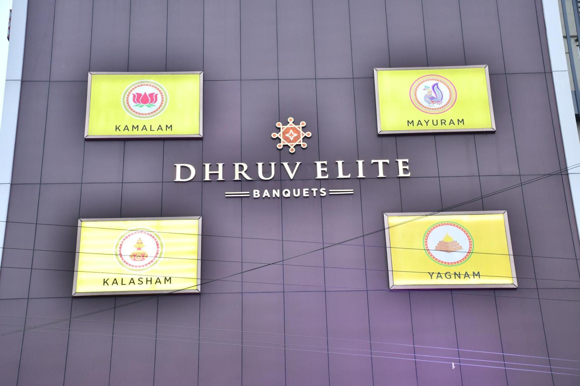 Dhruv Elite And Banquets Hotel Haiderabad Buitenkant foto