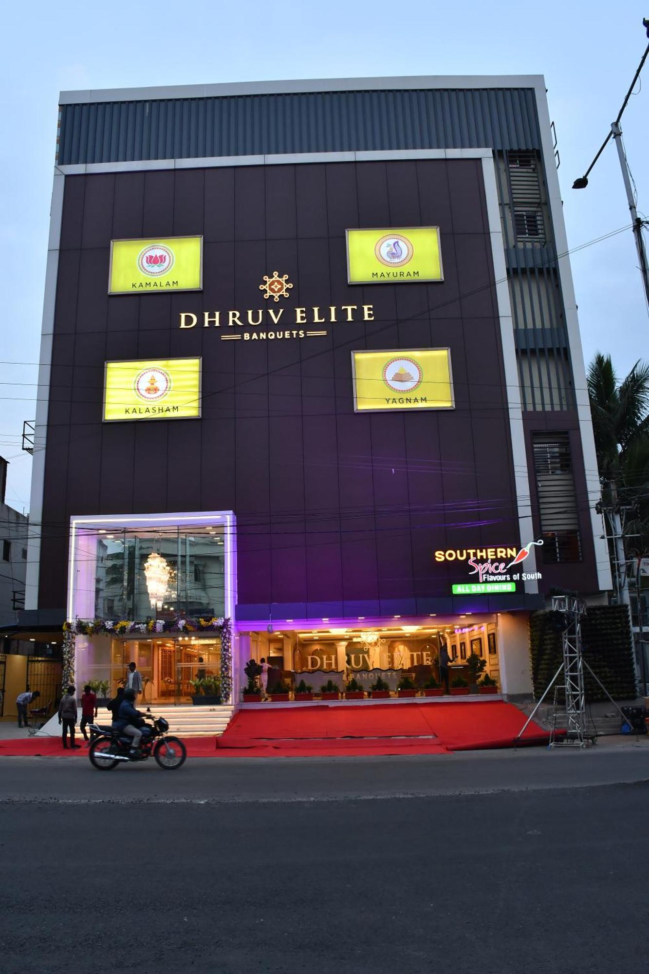Dhruv Elite And Banquets Hotel Haiderabad Buitenkant foto
