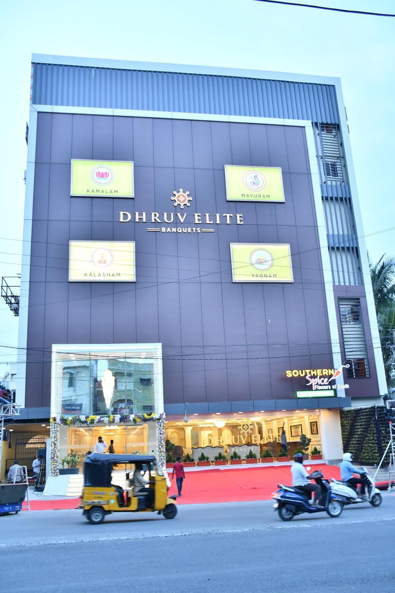 Dhruv Elite And Banquets Hotel Haiderabad Buitenkant foto